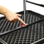 Mesa OZtrail Ironside 120cm detalles interno