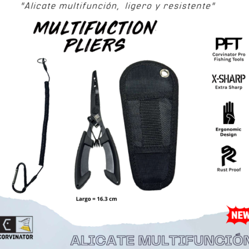 Alicate Multifunción de Pesca